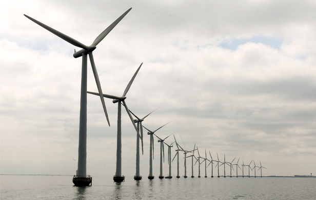 An offshore wind installation in Denmark (United Nations Photo/Flickr)