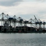 Deltaport and related highway expansion trump farmland - photo courtesy of Wikimedia Commons
