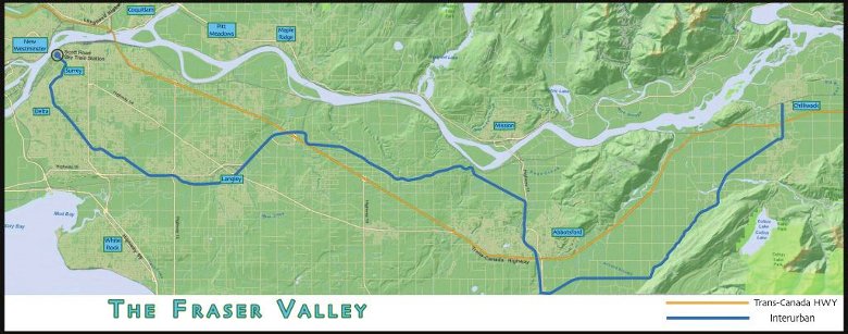 The Interurban Line route - a new report by a leading transportation firm suggests it's time to put it back into use.