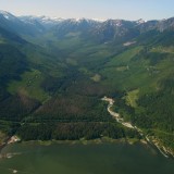 Would you put a gravel mine here? McNab Creek in west Howe Sound, north of Vancouver