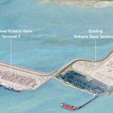 Port Metro Vancouver illustration of Deltaport and proposed Terminal 2