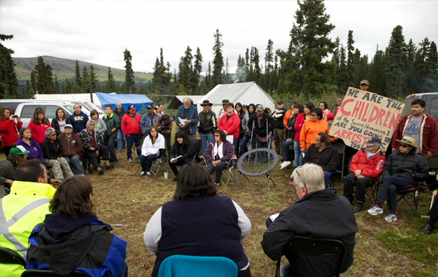 Sacred Headwaters mine stand-off: Meeting CEO fails to ease tensions