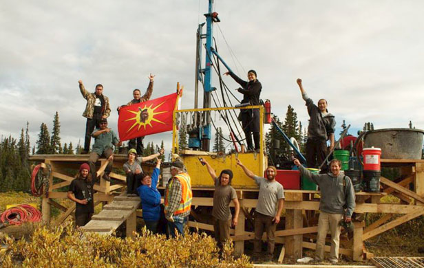 First Nations occupy mining equipment in Sacred Headwaters
