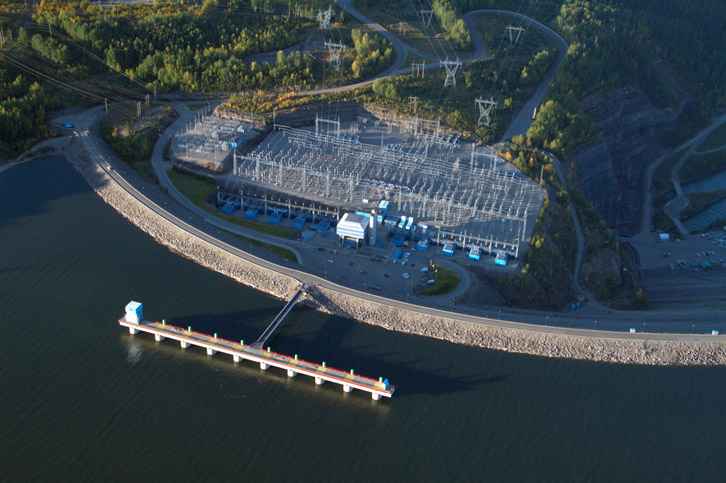 Much of the Peace Valley's best farmland is already under the Williston Reservoir, behind the WAC Bennett Dam (Damien Gillis)