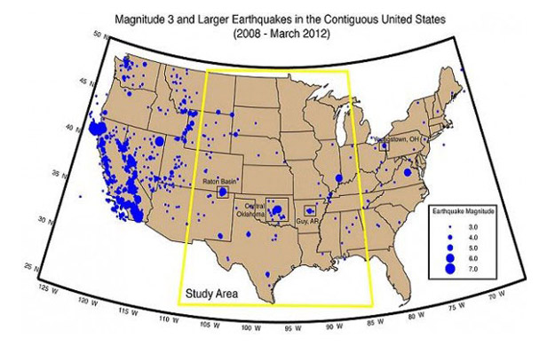 Fracking and earthquakes - US states mull new regulations