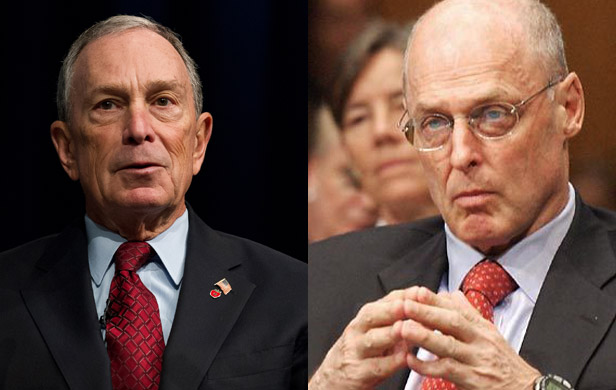 Michael Bloomberg, Hank Paulson tally cost of climate change