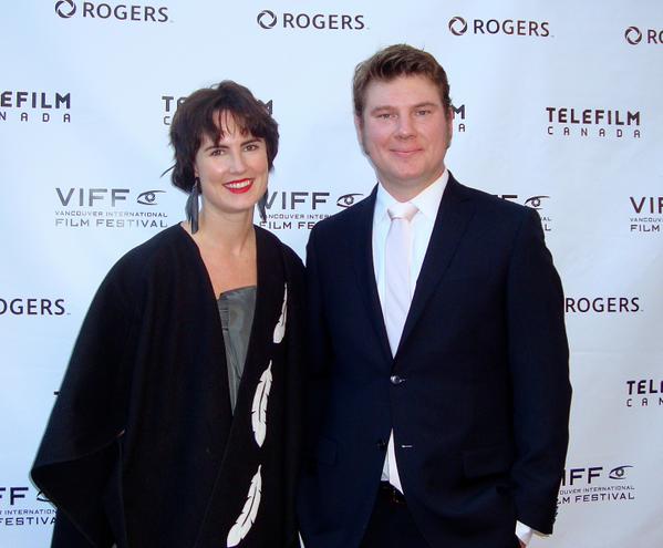 Fiona Rayher and Damien Gillis at VIFF