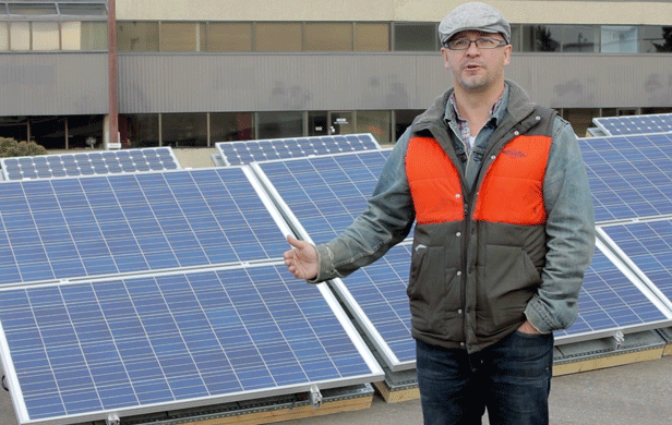 Randall Benson is a former oil sands worker who runs a successful solar company and training program (Iron & Earth)