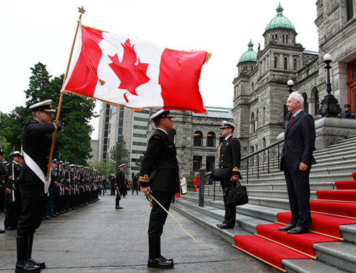 Governor-General David Johnston visits Victoria (Province of BC/Flickr)